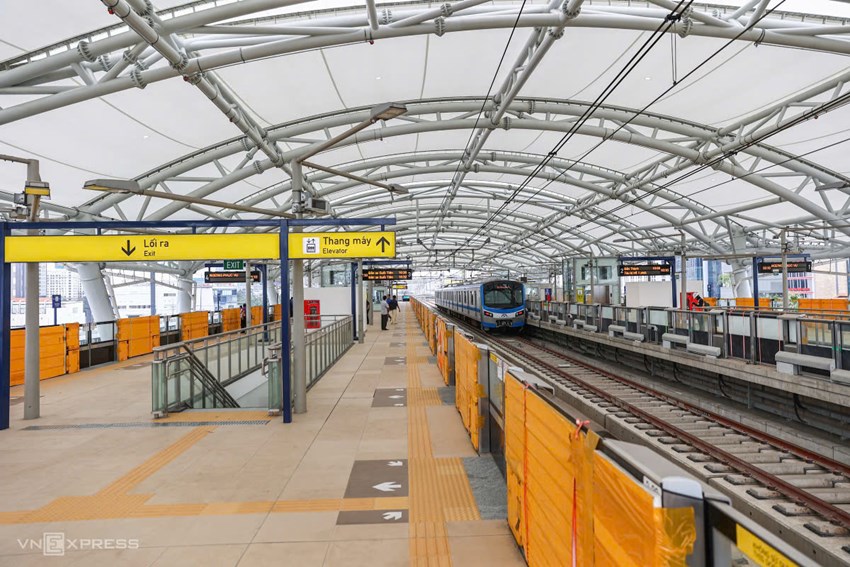 Ga Tân Cảng - Điểm Nhấn Của Metro Số 1 Tại Tp Hcm