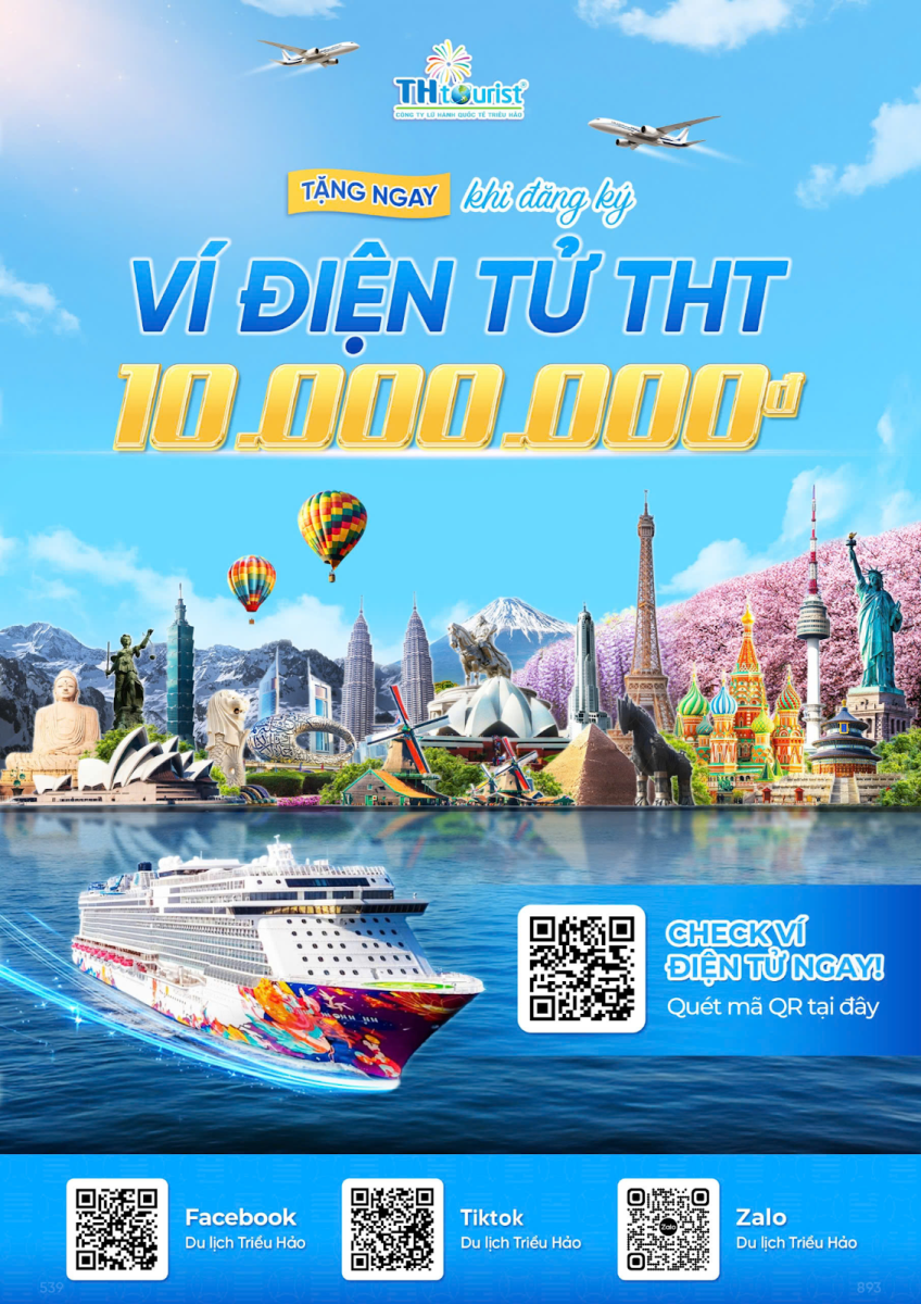 Ví Điện Tử THT 10 Triệu – Đặc Quyền Dành Riêng Cho Khách Hàng Của Du Lịch Triều Hảo